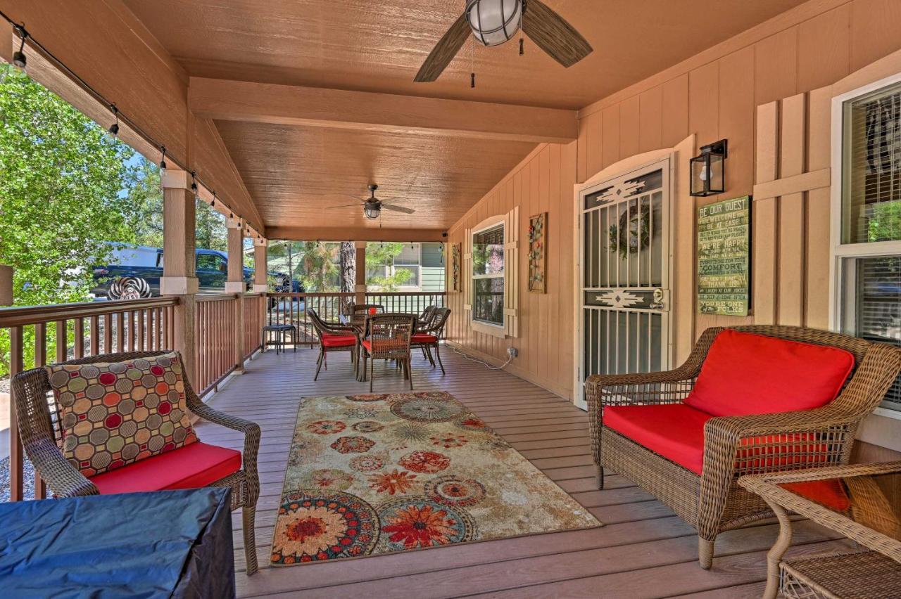 Munds Park Cabin Retreat With Deck And Fire Pit! Εξωτερικό φωτογραφία